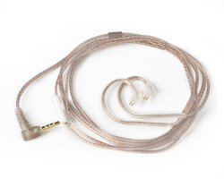 EZ EAR NEX KZ IEM Kabel Hoge Zuiverheid Zuurstofvrij Koper Vrijstaande Vervangingskabel voor ZST/ZSR/ED12/ES3/ES4/ZS10/AS06/AS10/BA10/ZST-X/EDX (B Pin 3.5mm, Zwart, Mic)