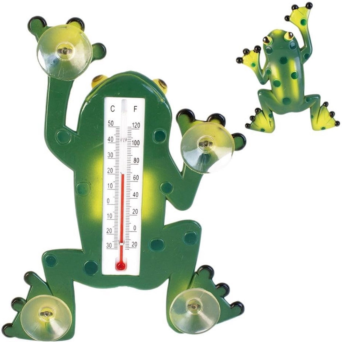 Buitenthermometer met zuignappen - 23,5 cm