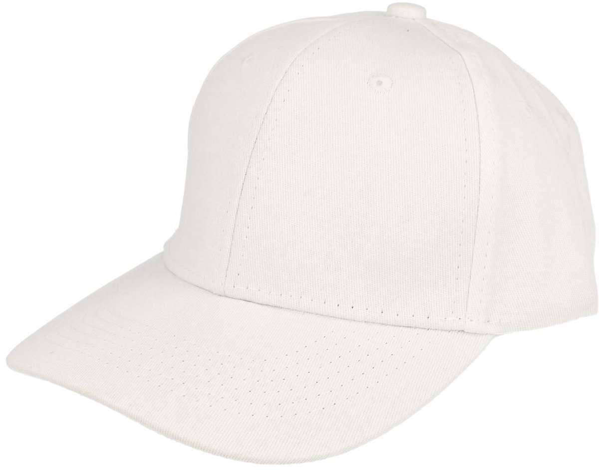 Cap Pet - Verstelbaar - Basic - Wit