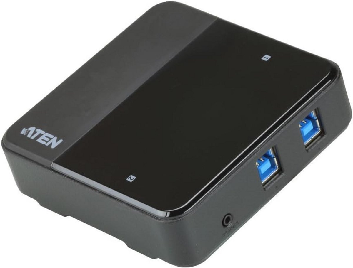 2-Poorts USB 3.1 Hub voor Delen tussen Twee Computers