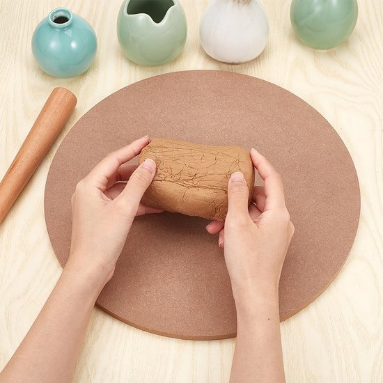 Ronde Keramiek Draaischijf Batten MDF 30cm voor Pottenbakkers — afbeelding 3