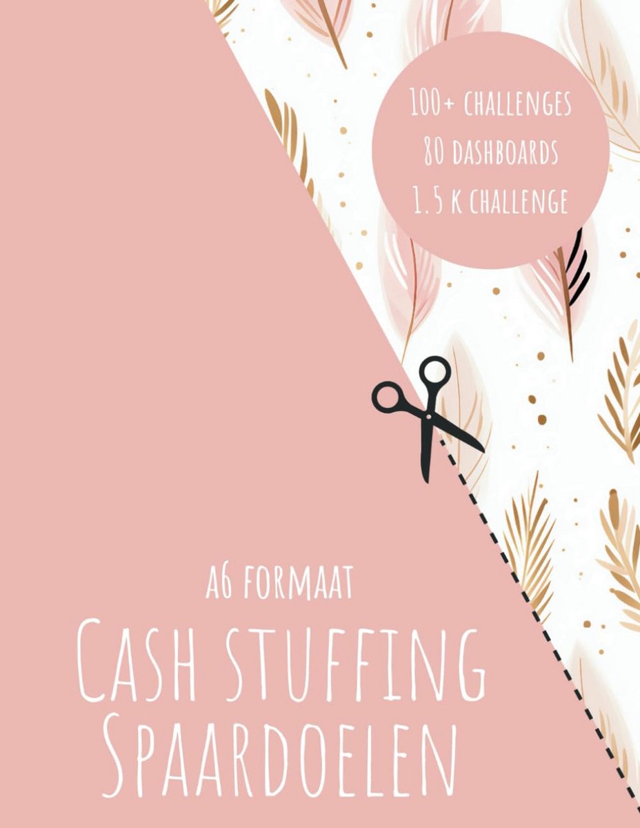 Budget Binder Spaaruitdagingen A6 Formaat - Financiële Cashstuffing Challenges