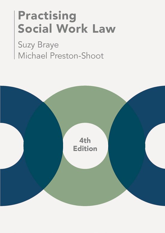 Practical Social Work Series - Practising Social Work Law - cover