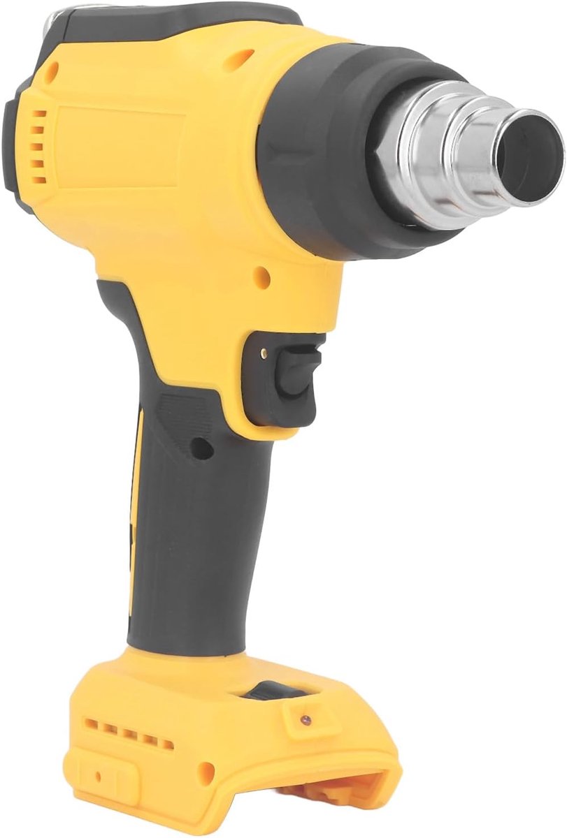 Mini Heteluchtpistool - Draadloos Warmtepistool - Woningverbetering Klussen - Snel Verwarmend LCD - 300W 550°C - Zwart