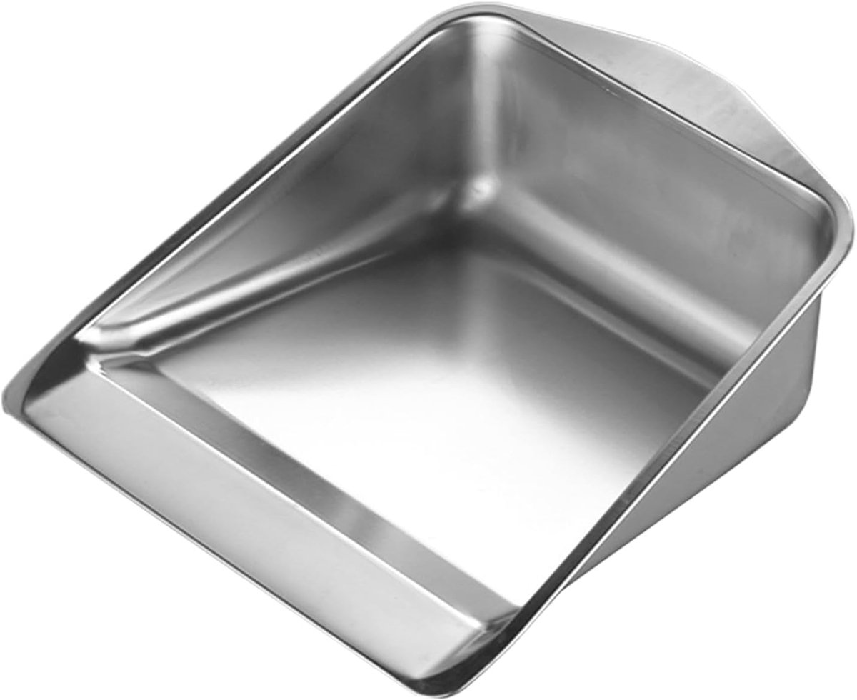 Metalen Stofblik - Reinigingspan - Stof Vangen - Brede Mond - 9.25x10.24x3.94 Inch