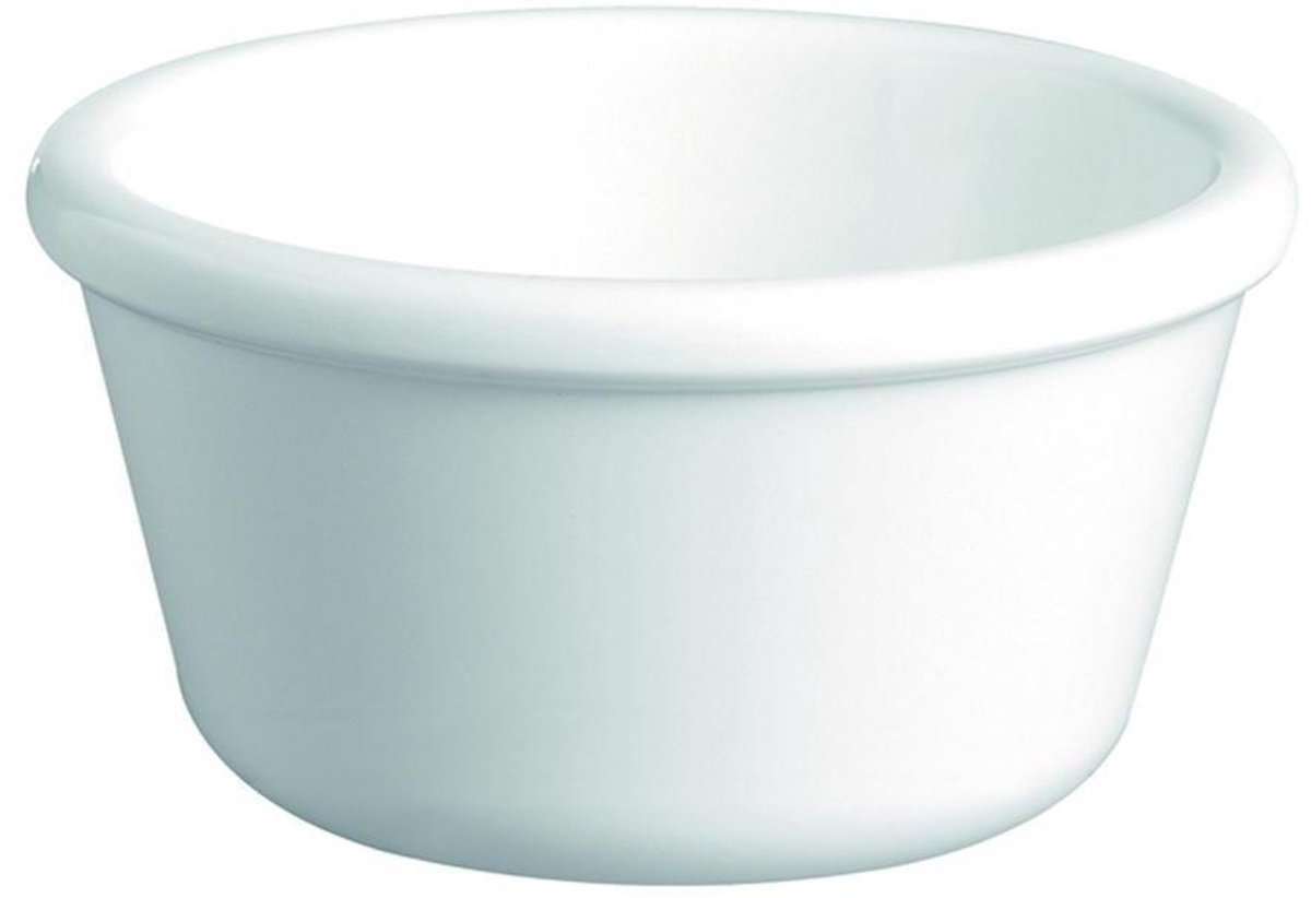 Dip schaaltjes - Melamine bakjes - Hapjes serveren - Vaatwasserbestendig - 78 cm doorsnee - Wit