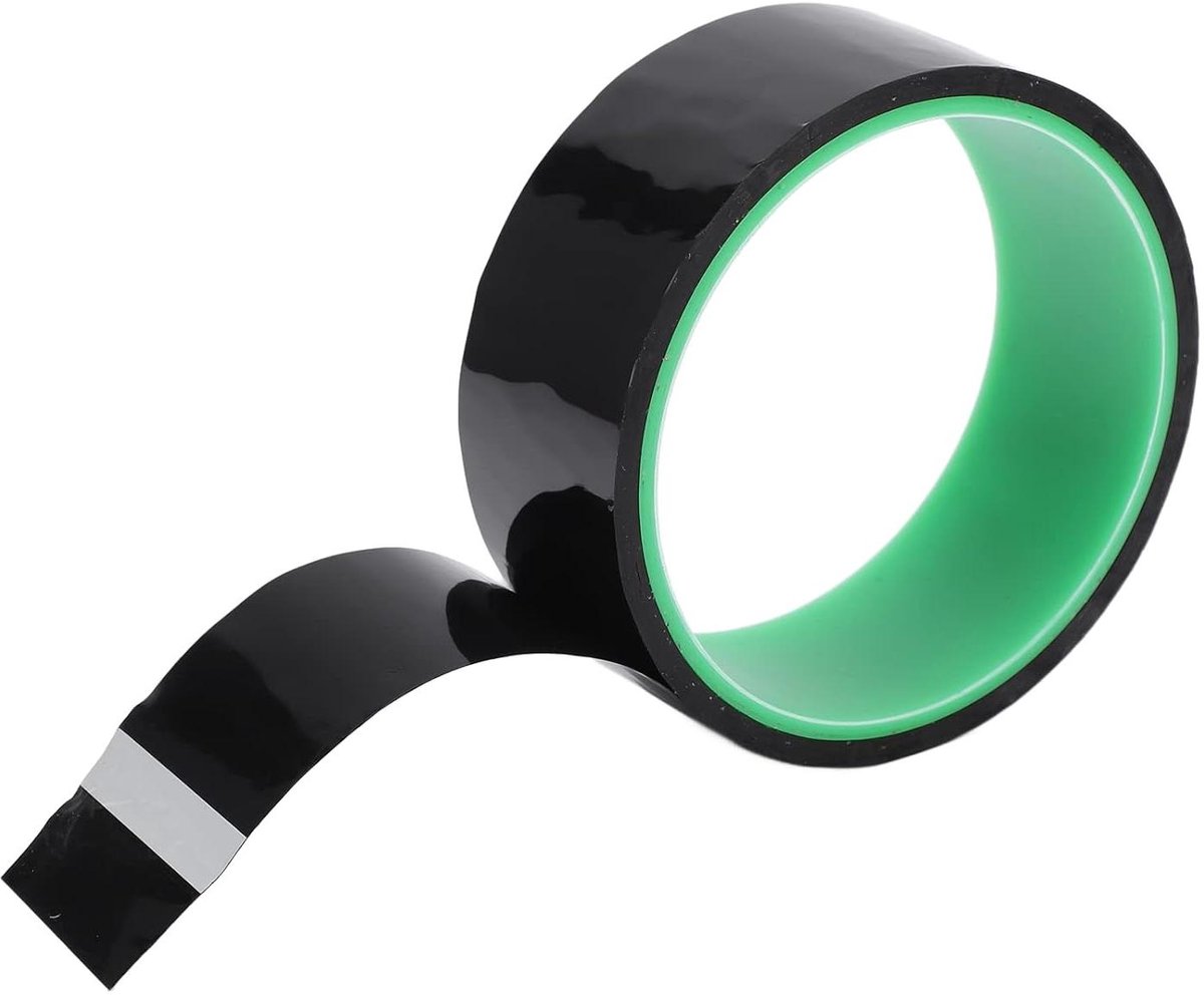 Fiets Tubeless Velglint - Lijm Velglint - Fietsen Onderhouden - Gemakkelijk Schoon - 1 rol - Zwart
