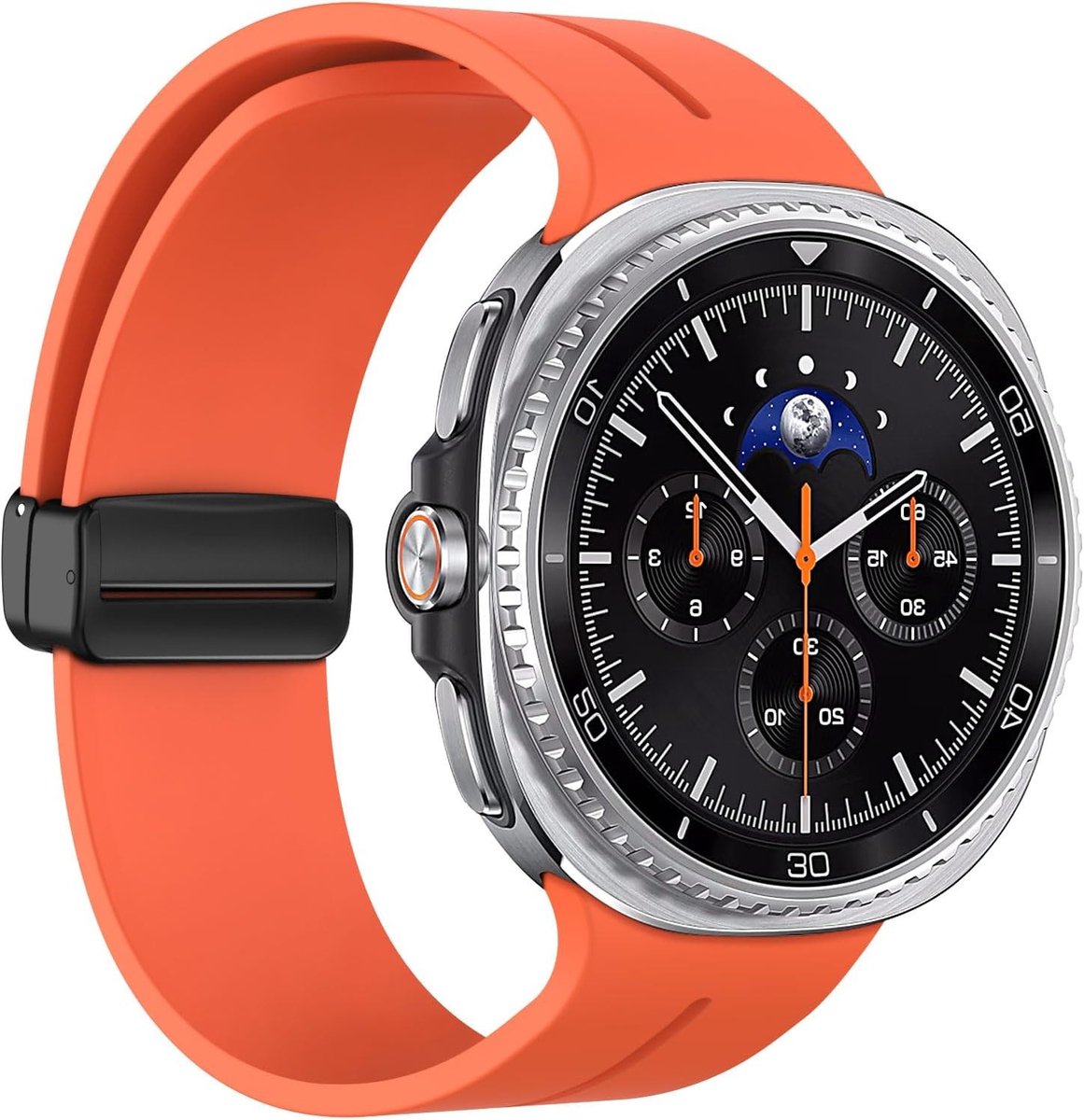 Verstelbare Siliconen Sportband voor Galaxy Watch 8 en 8 Classic, Ademend en Snelle Ontgrendeling, Geschikt voor Mannen en Vrouwen