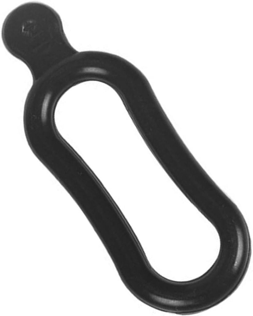Fietsriemen - Bevestigingsbanden - Fietsaccessoires Bevestigen - Duurzaam Siliconen - 10 cm Lengte - Zwart