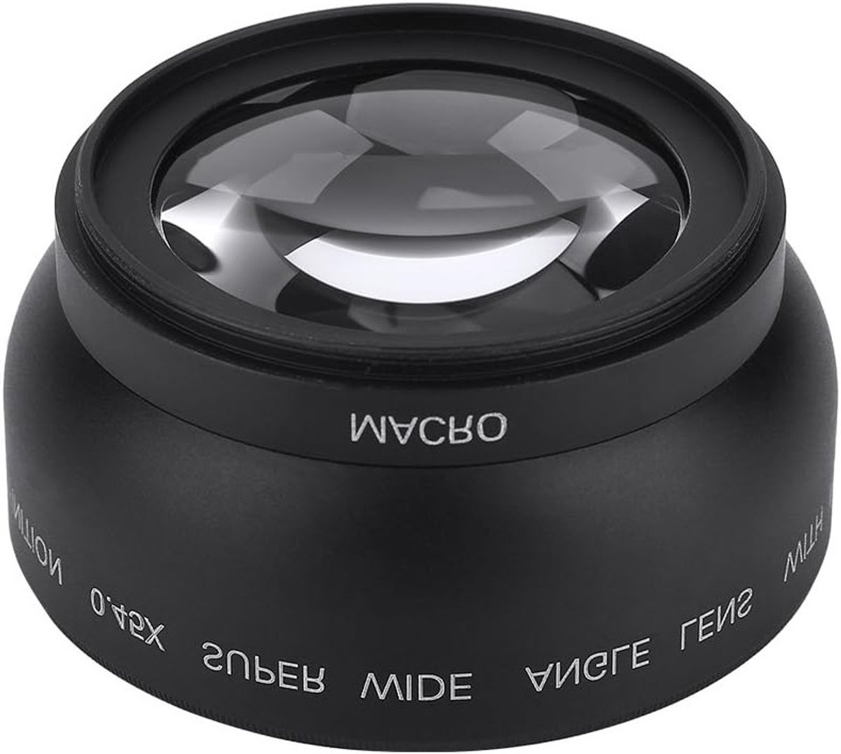 Universele 52mm Groothoek Macro Lens voor Close-up Fotografie - Eenvoudig in Gebruik, Hoogwaardige Optische Glaslens, Ideaal voor Natuurfotografie en Portretten