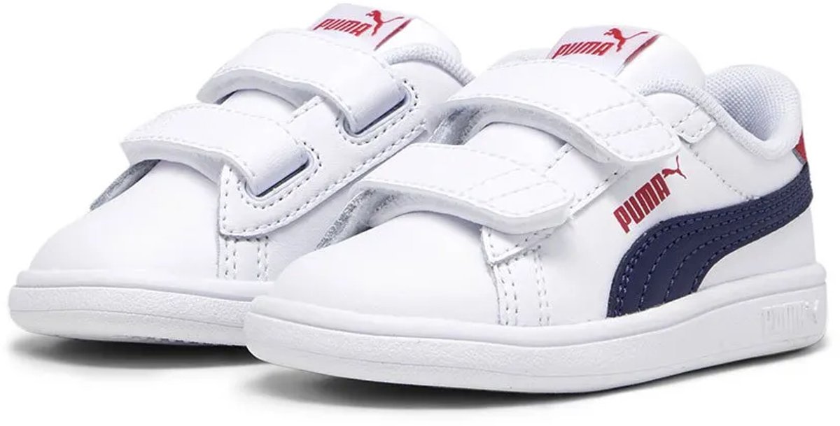 Puma Smash 3.0 L V Schoenen Kinderen Marineblauw