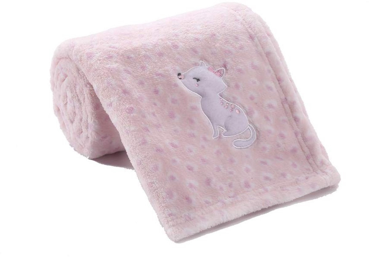 MTTproducts- Babydeken Zacht en Warm - Baby Deken Kinderwagen - Fleece Deken - Peuter Deken - Compact 75x100 cm - Huidvriendelijk en Onderhoudsvriendelijk - Kinderdeken
