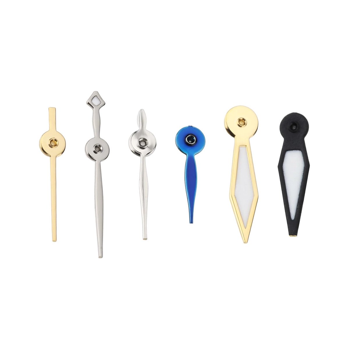 MTTproducts- Horloge Handen Metalen Vervanging - Compatibel met ETA 7750 - Nauwkeurige Upgrade - Eenvoudige Installatie - Duurzaam Materiaal - Praktisch Accessoire - Horloge Wijzers