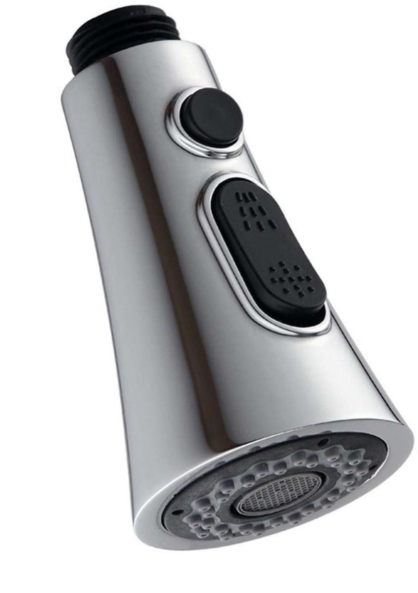 MTTproducts- Keukenkraan met Uittrekbare Uitloop - 2-Functie Sproeikop - Robuust ABS Kunststof - Eenvoudig te Installeren - Waterbesparend - Keukensproeier