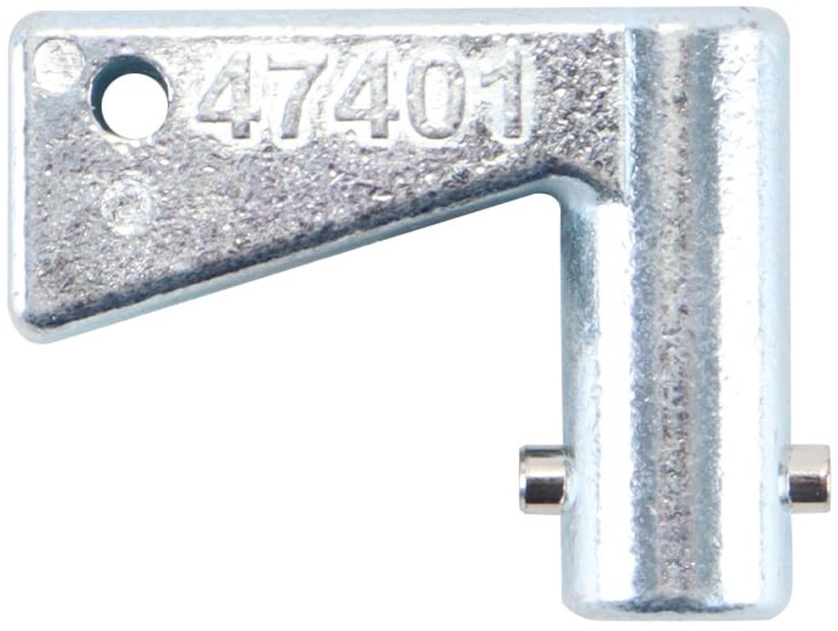 MTTproducts - metalen sleutel - vervangingsonderdeel - voor accu isolatieschakelaar - geschikt voor JCB en Terex - duurzaam en sterk - voor professione...