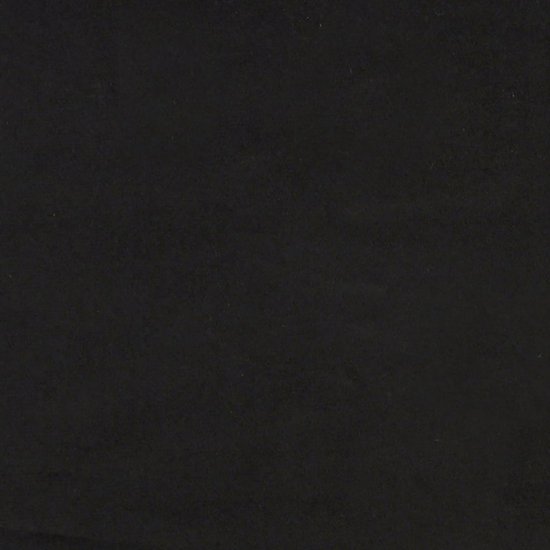 Surface unie en velours noir du tissu de la tête de lit.