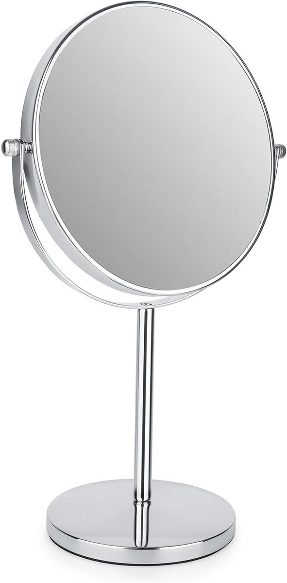 Bureau Make-up Spiegel - Vergrootglas Spiegel Tafel - Gedetailleerde Make-up Aanbrengen - Dubbelzijdig 1x en 10x Vergroting