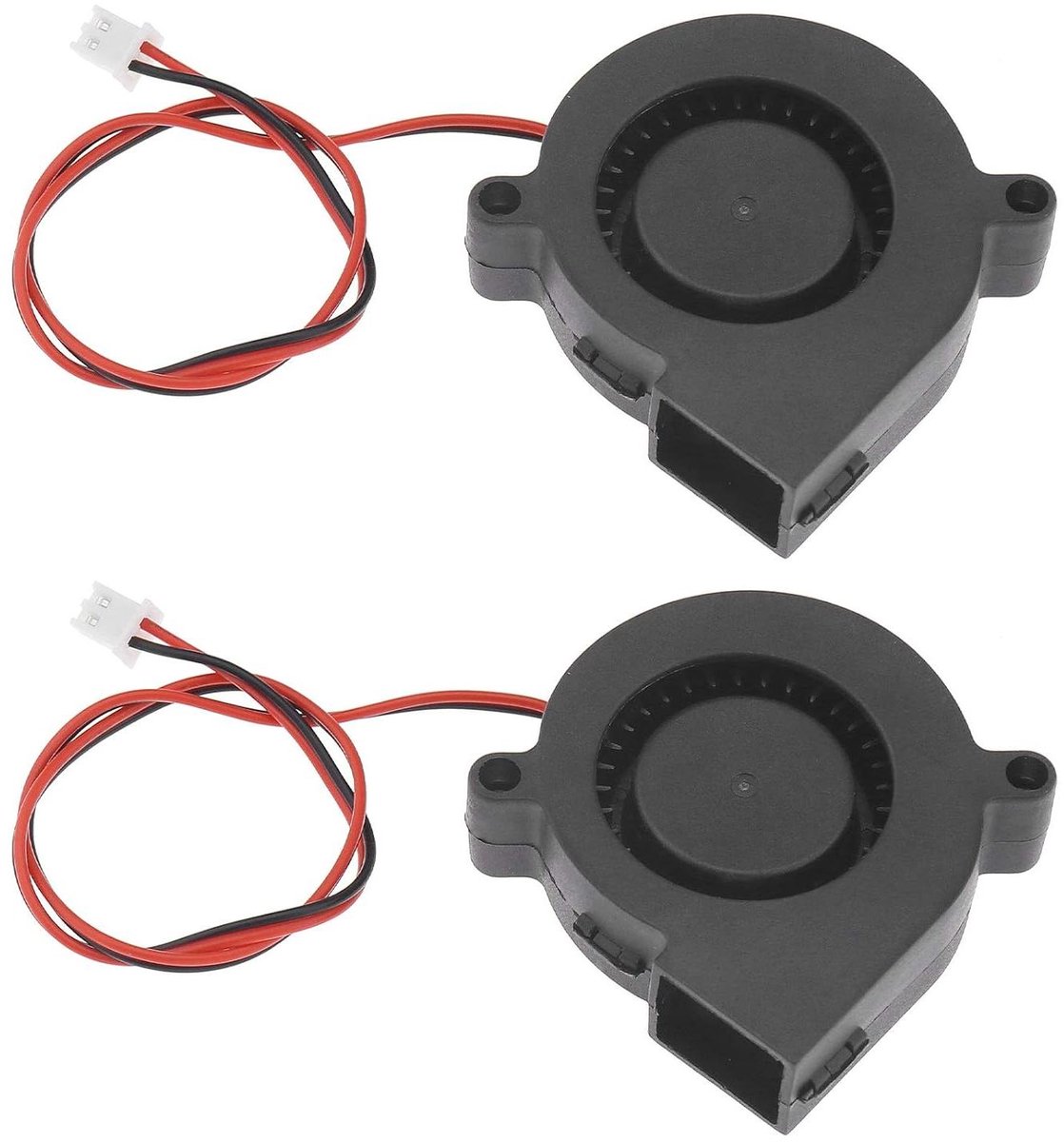 Radiale Ventilator - Blower Fan - 3D Printer Koelen - Hydraulisch Lager - 50x15mm - Zwart