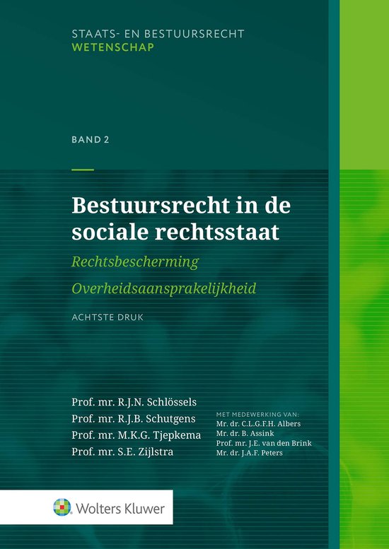 Bestuursrecht in de sociale rechtsstaat Band 2 - cover