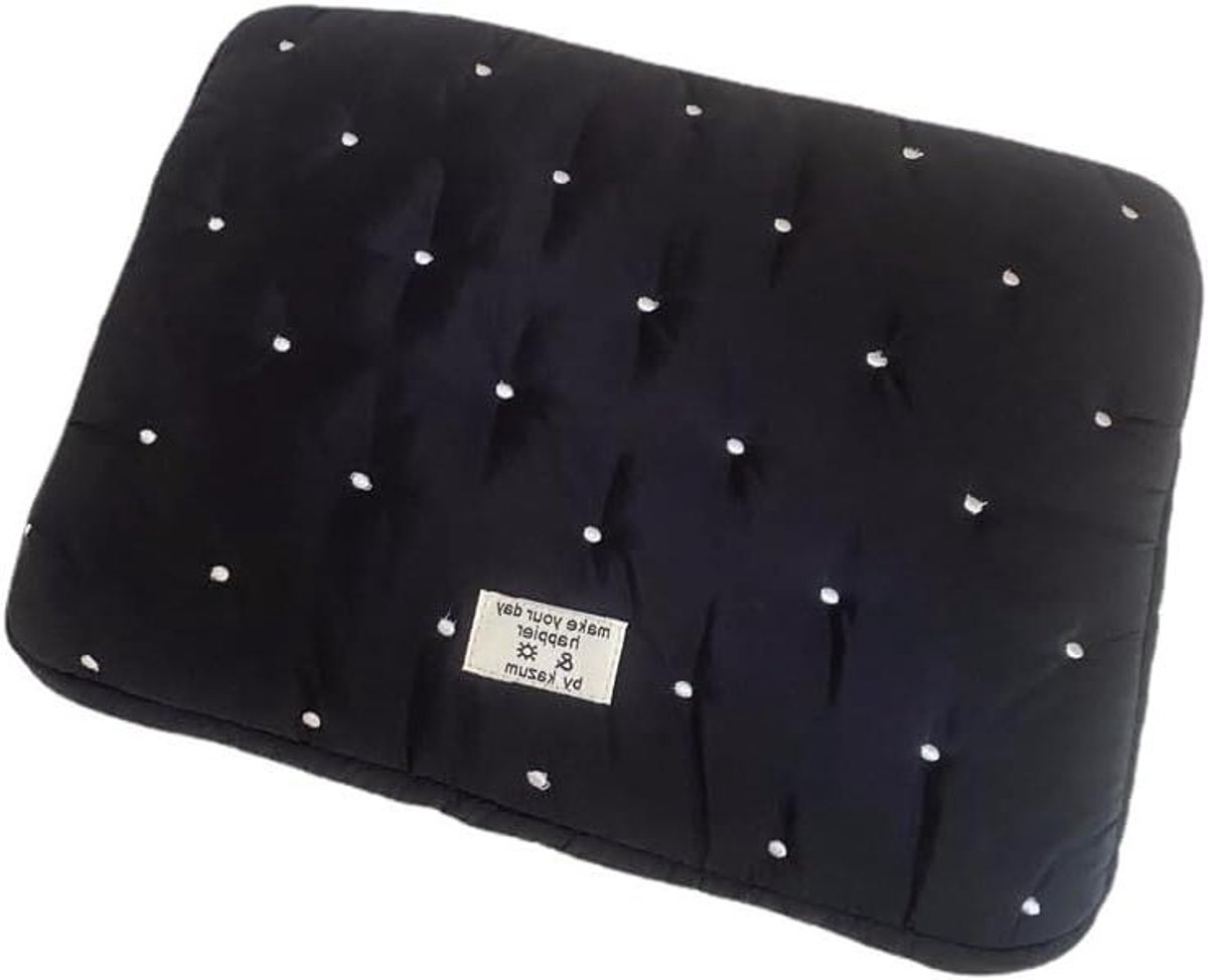 Laptophoes - Computer tas - Laptop Beschermen - Pluche Voering - 15-156 inch - Zwart