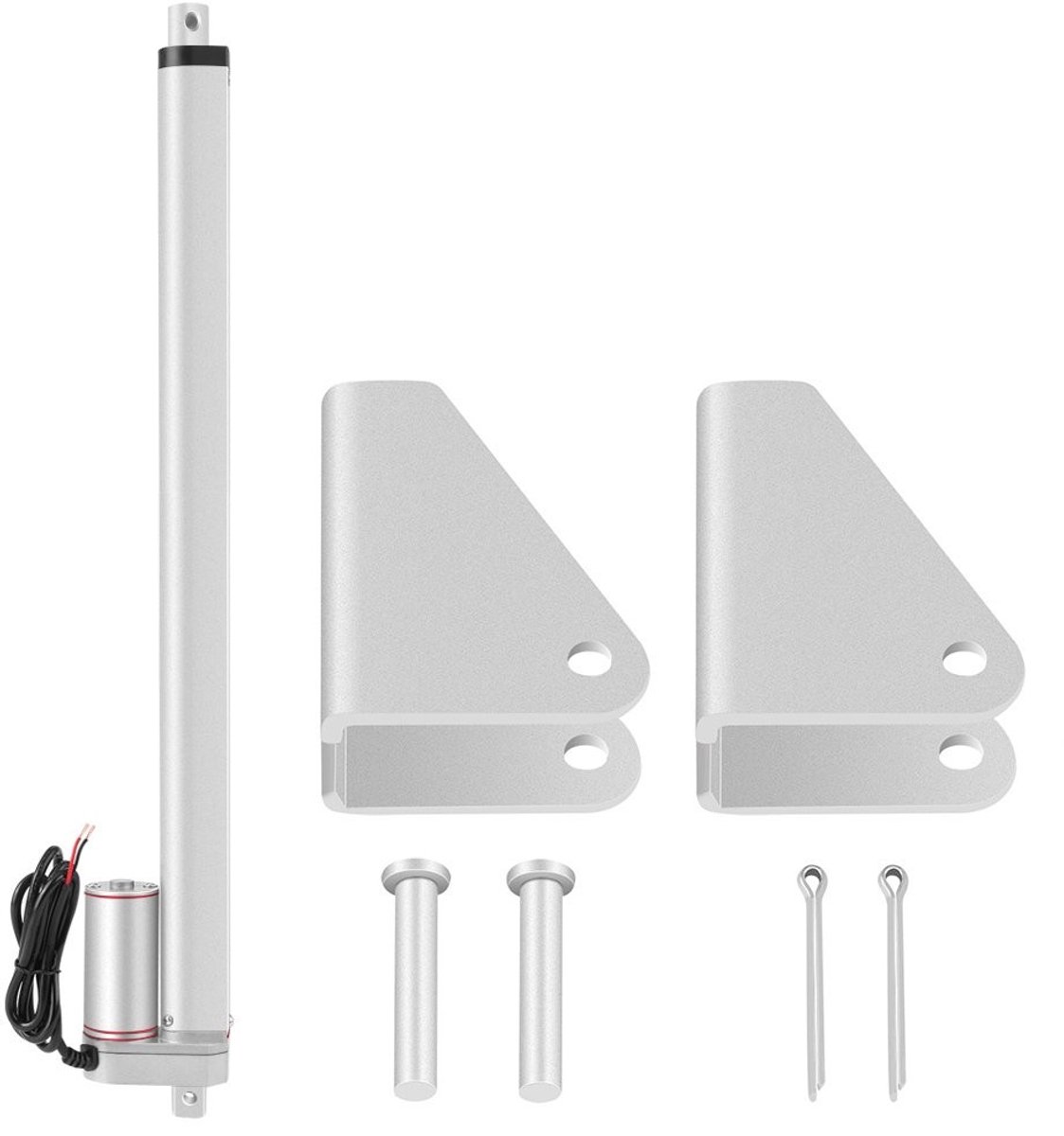 aladdien - Elektrische lineaire motor - Heavy Duty actuator - 500 mm - 12V DC - 600N trekkracht - Geschikt voor massagestoelen - Focket model