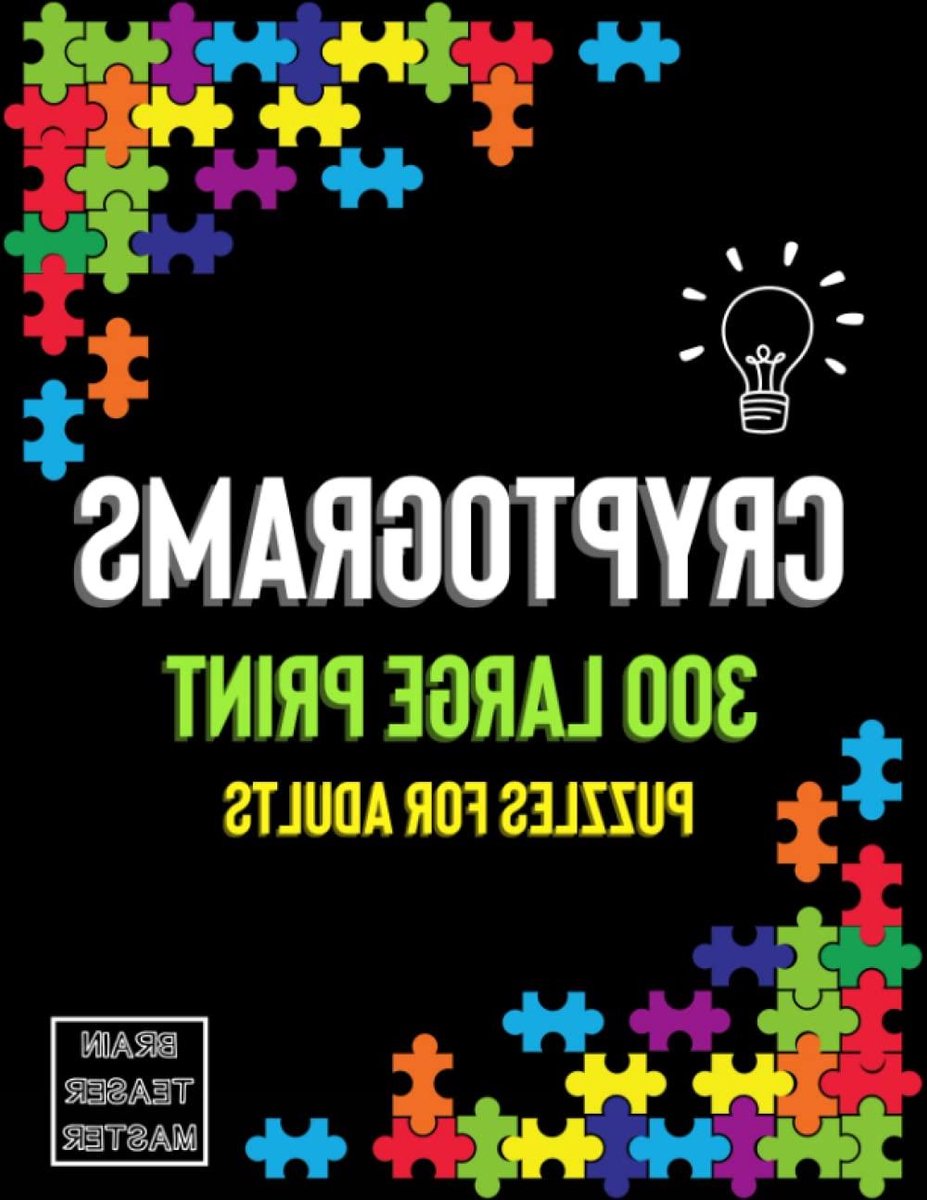 Cryptogram Puzzelboek - Raadsels Puzzels - Hersenen Trainen - Grote Letter Puzzels - 170 Pagina's - Niet gespecificeerd