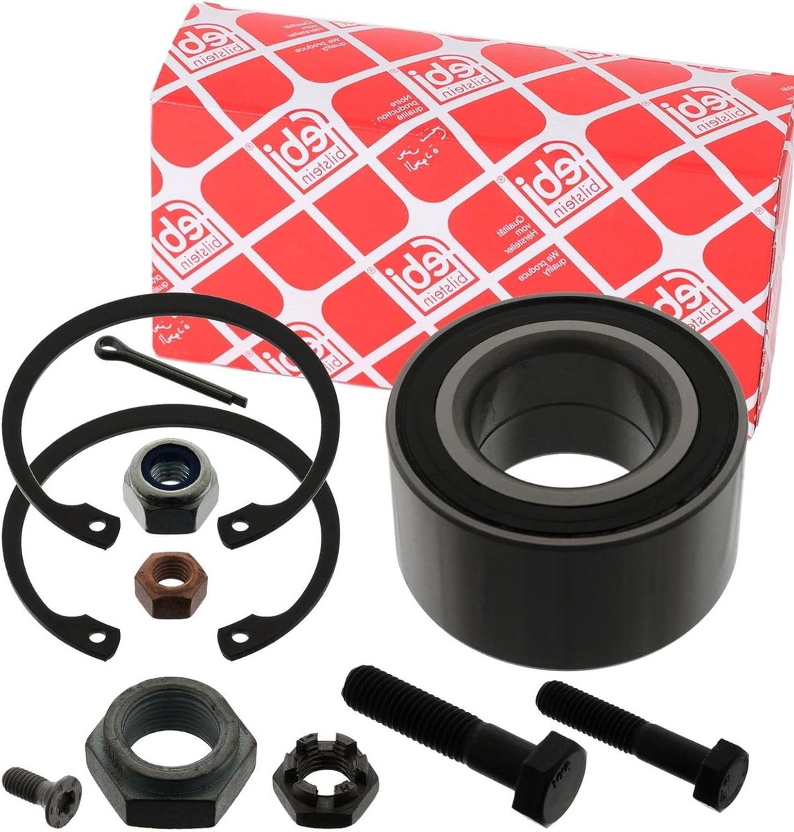 Wiellagerset - Wielophanging lagers - Auto Onderdelen - Met Extra Onderdelen - 64 mm Buitendiameter - Gelegeerd staal