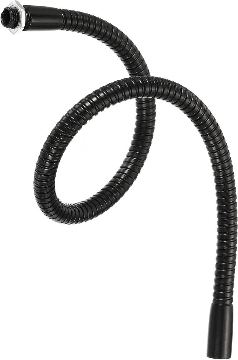 Zwanenhals Buisklem - Flexibele Arm - Microfoon Plaatsen - Hol Ontwerp - 45 cm - Zwart