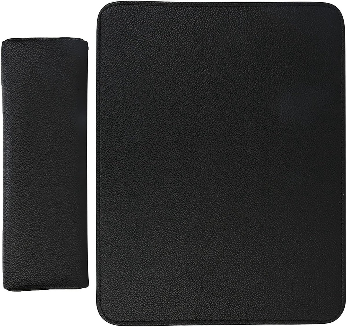 Comfortabele Nagel Kussen Set met Verwijderbare Armsteun voor Manicure en Nagelkunst in Zwart Glanzend - Perfect voor Schoonheidssalons en Thuisgebruik