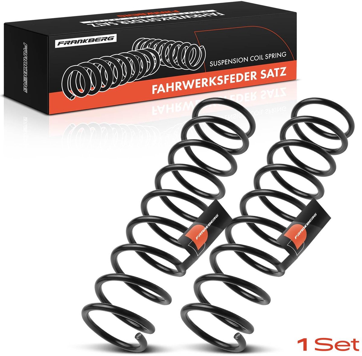 Frankberg 2x schroefveer achteras voor Renault Twingo I C06 12L