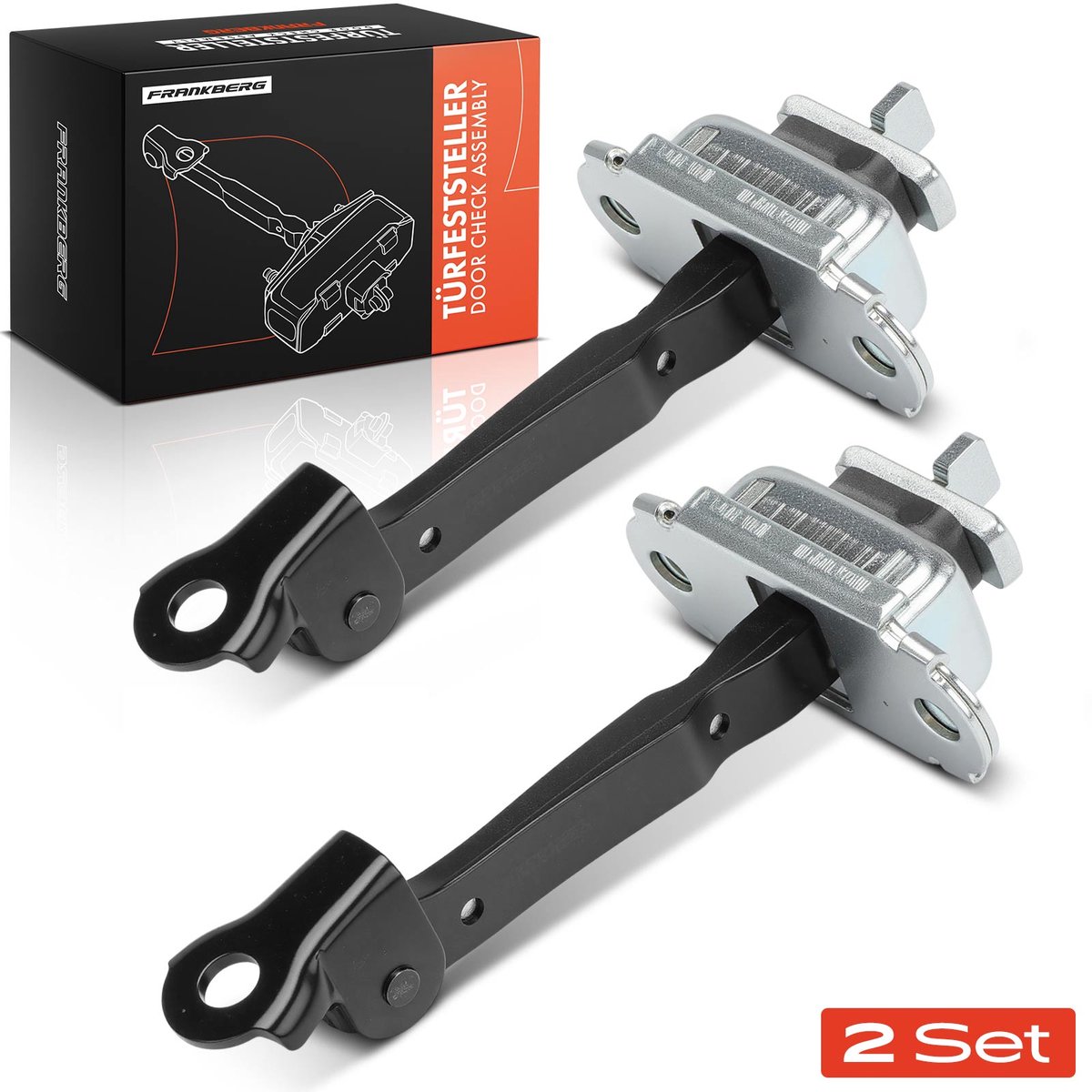 Frankberg 2x Deurbegrenzer voor Skoda Fabia I Combi 6Y2 6Y5