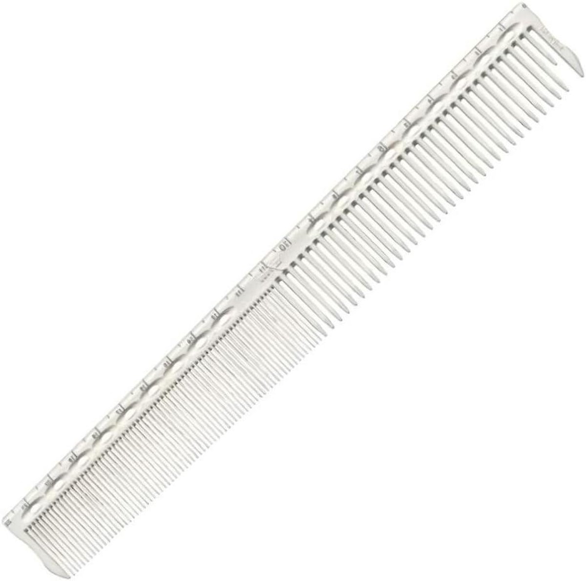 Y.S. Park Kam - Gids Kam - Nauwkeurig Knippen - Geëtste Maattabel - 220 mm - Wit