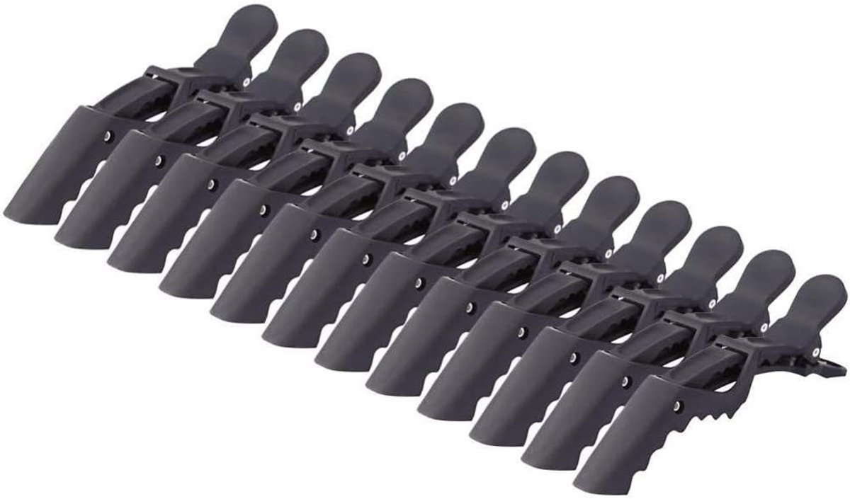 Set van 12 Haarclips voor Kapsels - Krokodillen Haarclips voor Sterk Haar - Professionele Haaraccessoires voor Stylen en Föhnen