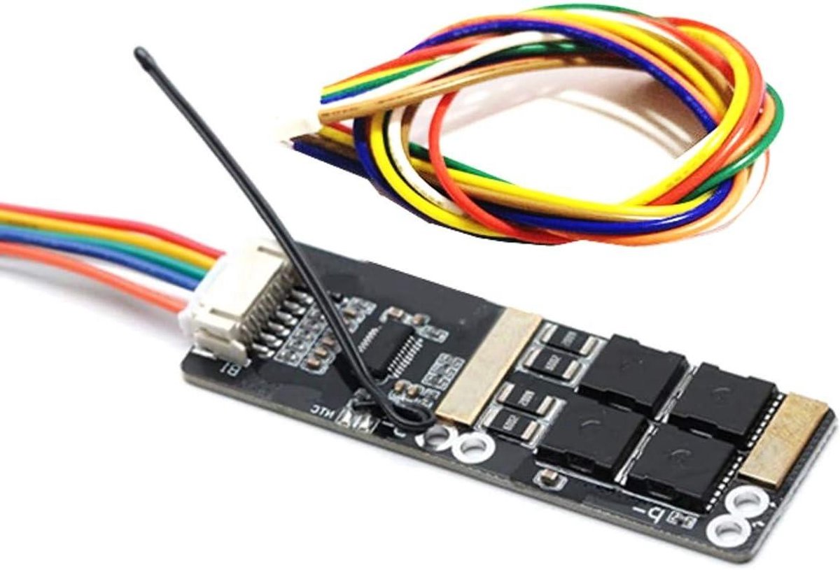 Batterij Beschermingsbord - BMS PCB PCM - Batterij Beheer - 50A Continue Stroom - 6S 25.2V - Zwart
