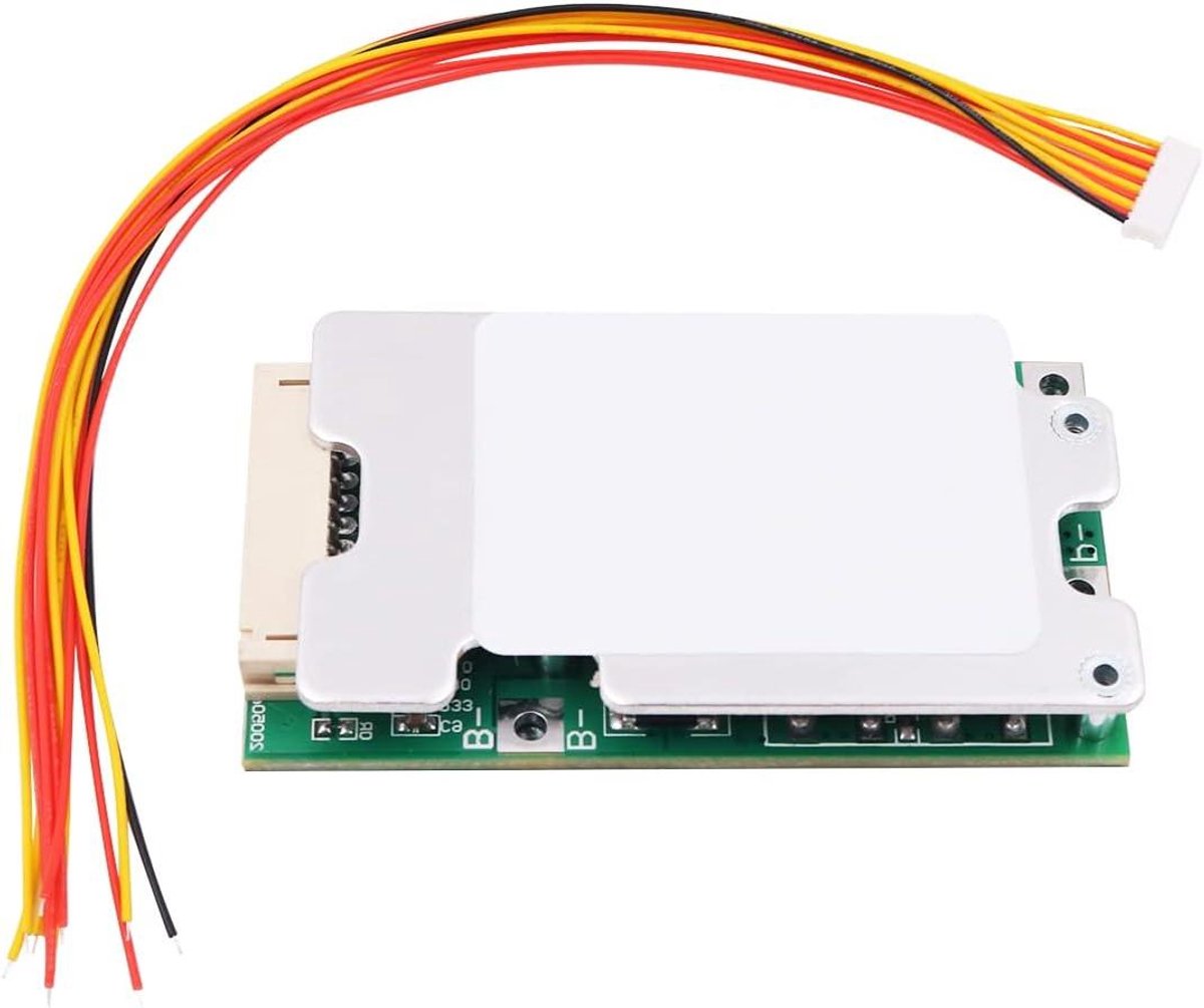 Batterij Bescherming Printplaat - BMS Circuit Board - Accu Beheer - Balansfunctie Temperatuurregeling - 36V 30A - Groen
