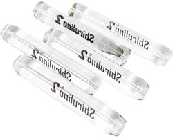 Sbirulino Visglazen - Vismateriaal Set - Trout Vissen - Dynamisch en Statisch - 5 x 2 g - Transparant