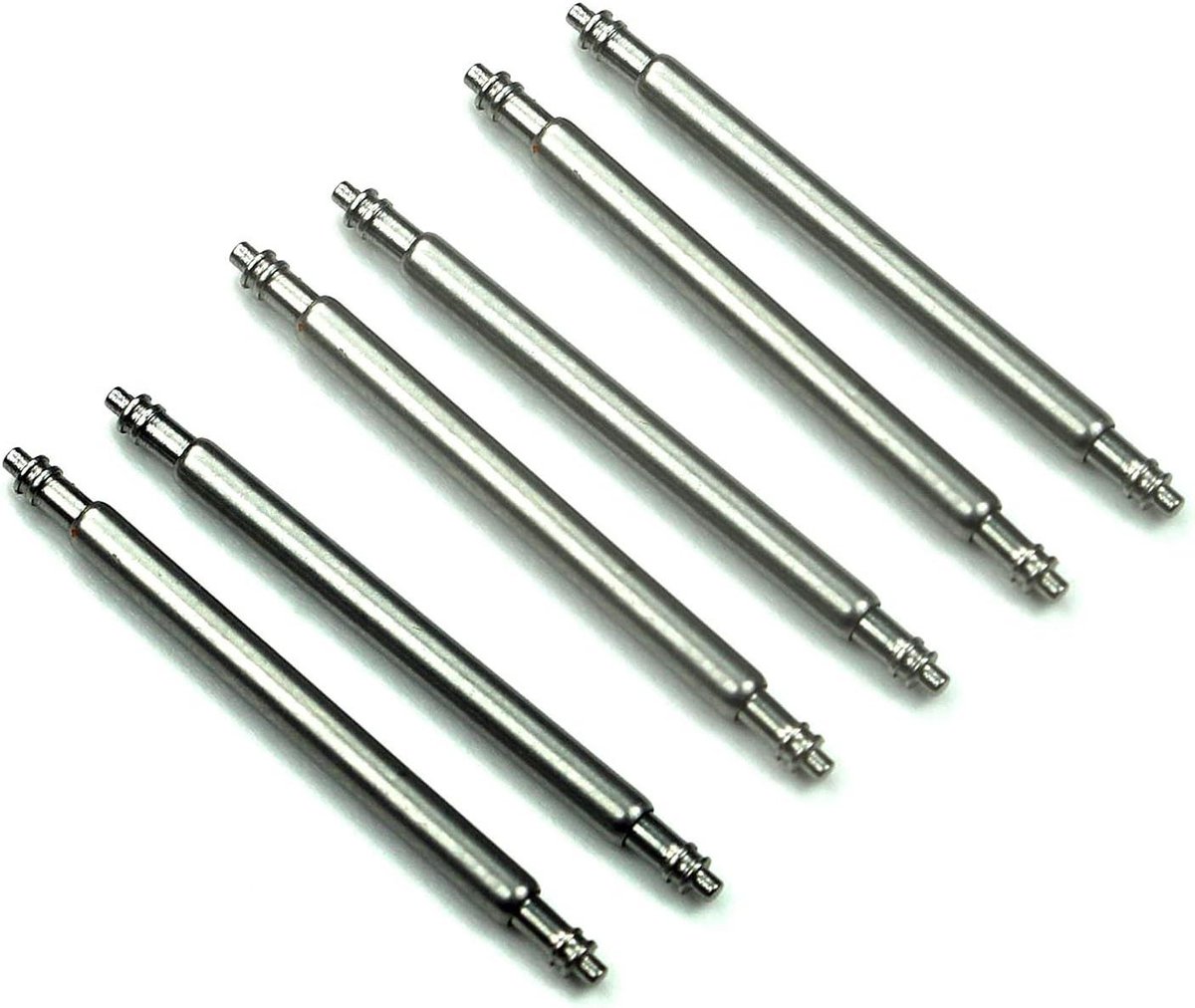 Roestvrijstalen Veergrendels - Horlogepennen - Horlogeband Vervangen - 1.5 mm Diameter - 14-22 mm - Zilverkleurig
