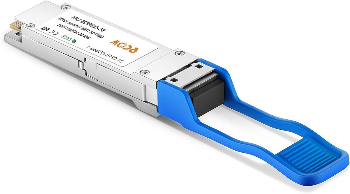 Image of 100G QSFP28 Transceiver - Netwerk Module - Netwerk Verbindingen - 10 km Bereik - SMF LC - Niet van toepassing