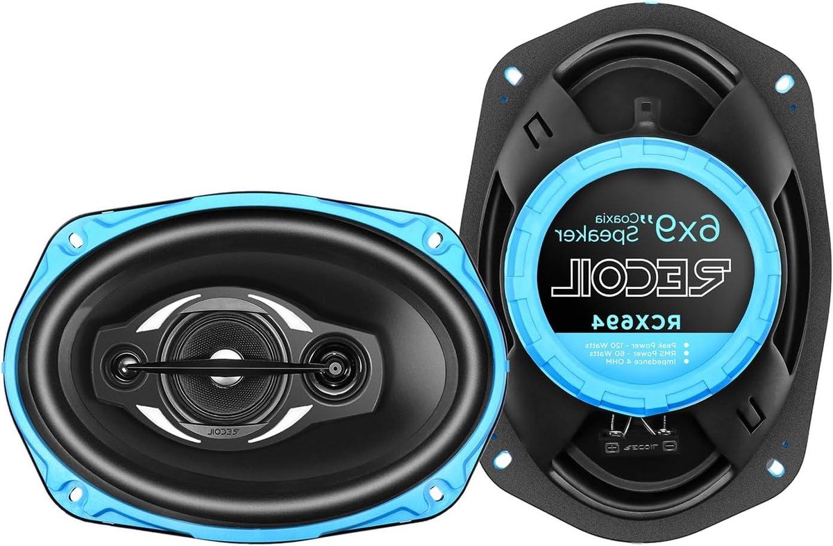 Coaxiale Luidsprekers - Auto Speakers - Muziek Luisteren Auto - 4-Weg Breedband - 15 x 23 cm - Zwart