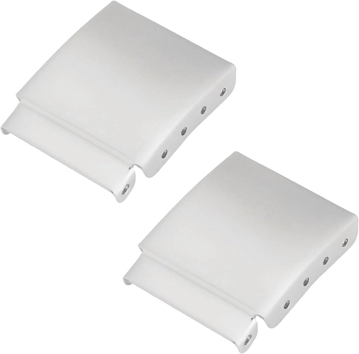 Horlogeband Verlengstukken - Armband Versteller - Horloge Reparatie - Geborsteld Staal - 18 mm - Zilver