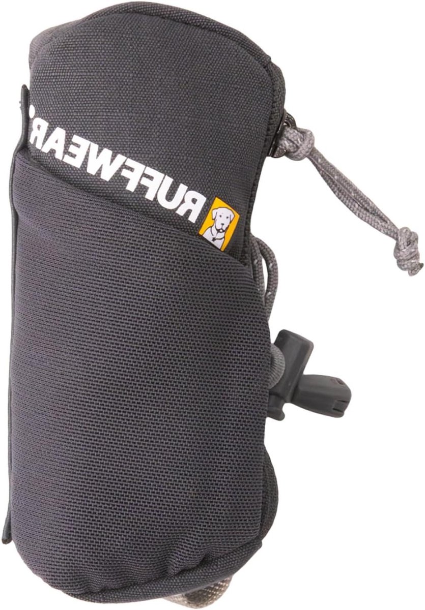 Hondenpoepzakjes Dispenser - Afvalzakhouder Honden - Wandelen met Hond - Met Extra Vakje - 15 Zakjes Inclusief - Grijs