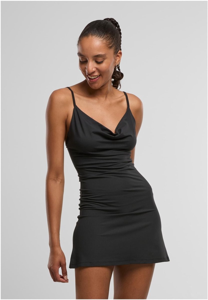 Urban Classics Mini-jurk Dames Mini-jurk – M Zwart