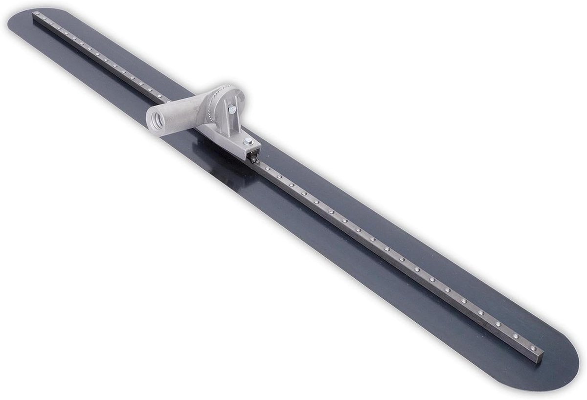 Betonvloer Gladder - Afwerkgereedschap Vloer - Beton Egaliseren - Afgeronde Uiteinden - 1219x127 mm - Blauw