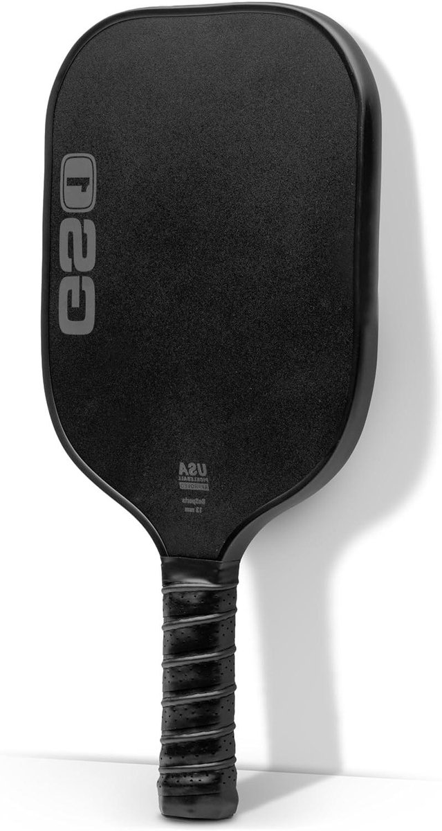 Pickleball Racket - Padel Racket - Wedstrijd Spelen - USAPA Goedgekeurd - 7 Ons Lichtgewicht - Zwart