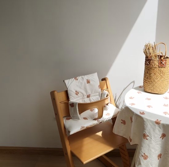 Stoelkussen voor Groei-Kinderstoel - stoelverkleiner - Zacht Kussen geschikt voor Trip Trap Houten Kinderstoelen van Merkloos — afbeelding 2