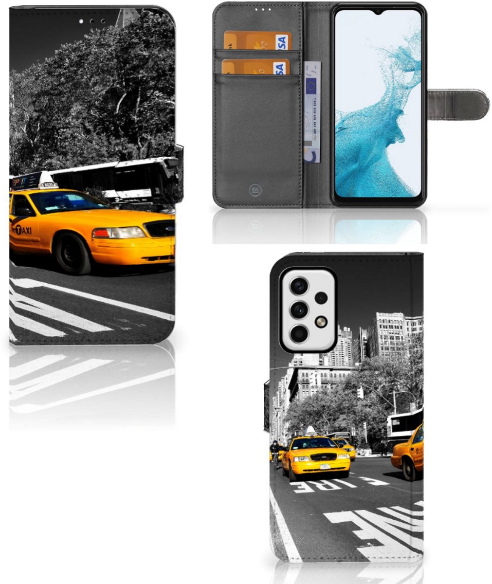 Samsung Galaxy A23 Flip Cover New York Taxi