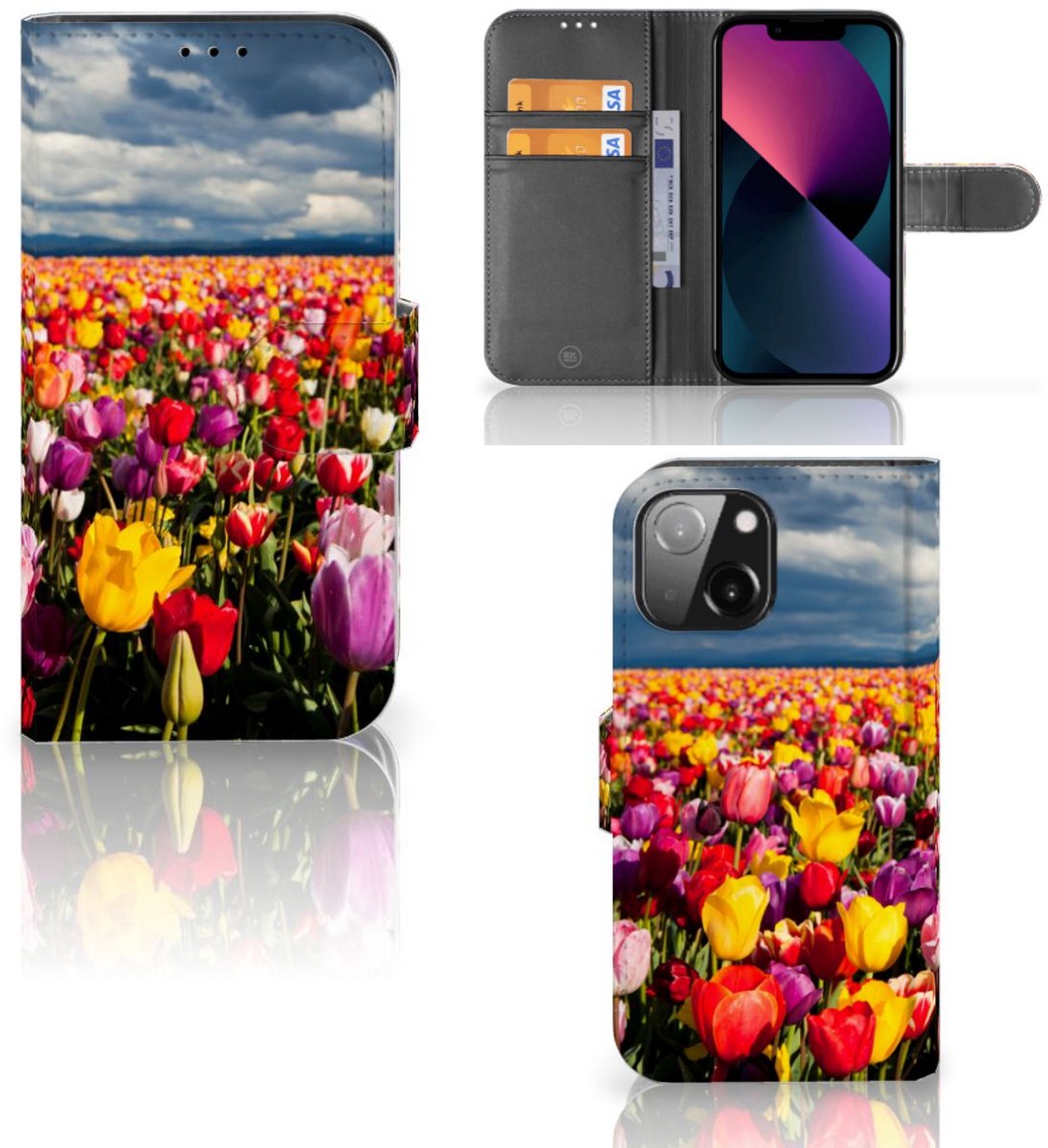 iPhone 13 Mini Hoesje Tulpen