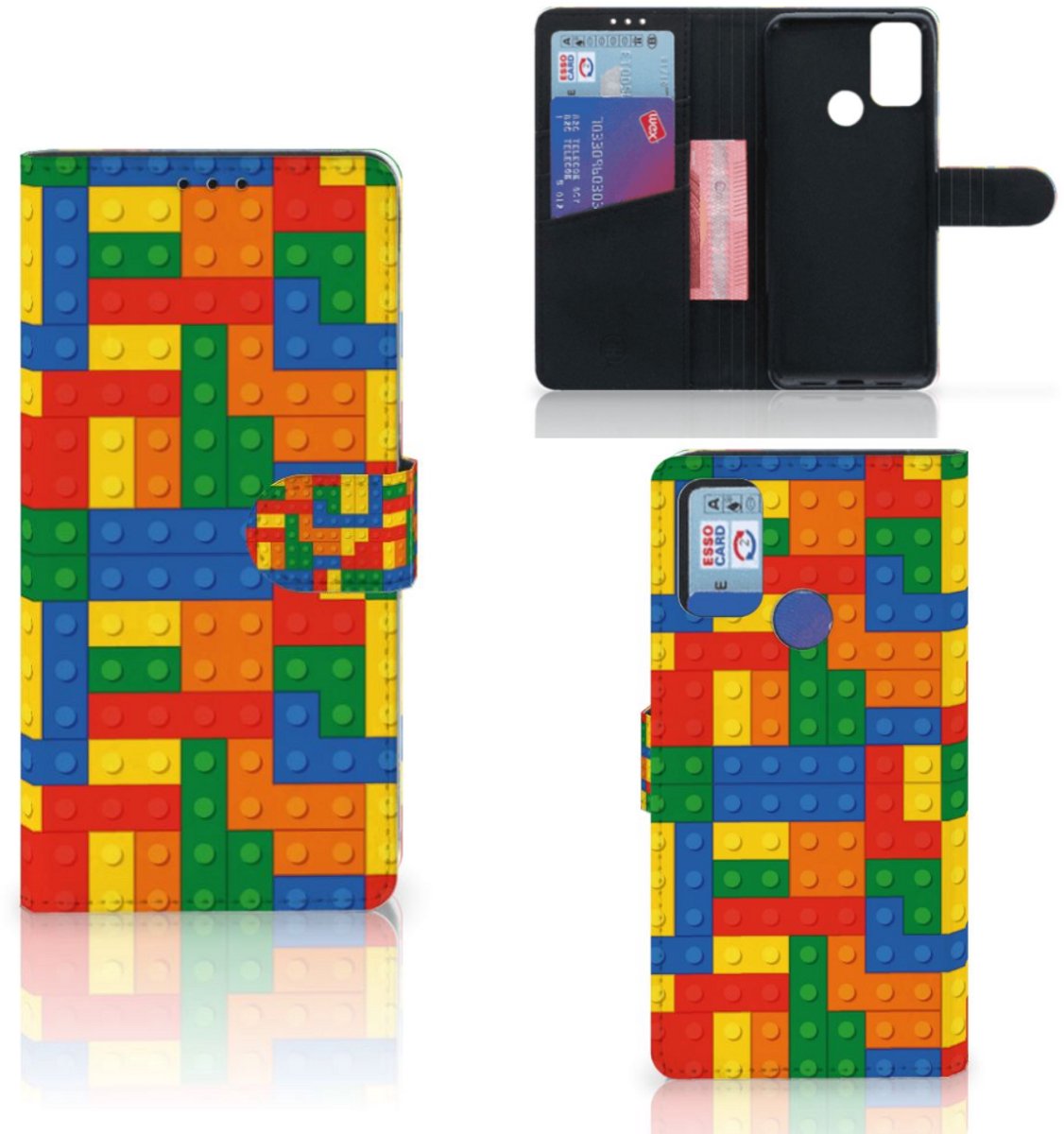 Alcatel 1S (2021) Telefoon Hoesje Blokken