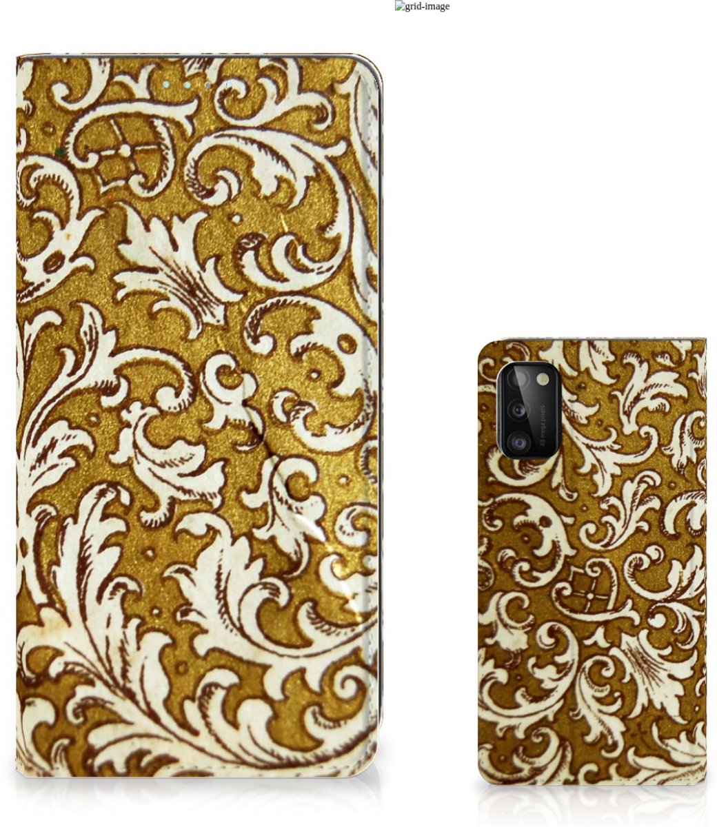 Telefoon Hoesje Samsung Galaxy A41 Barok Goud