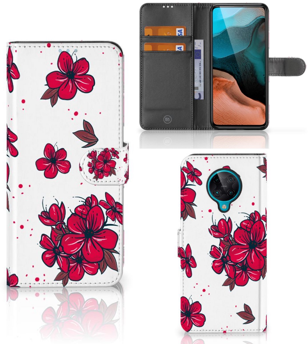 Xiaomi Poco F2 Pro Hoesje Blossom Red